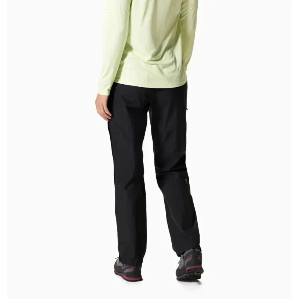 Mountain Hardwear Exposure/2 Paclite Pants Women's XS Black Straight Leg ERK1655